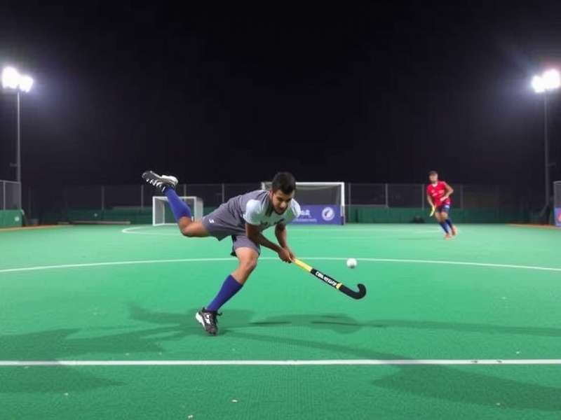 Hockey India team celebrating victory