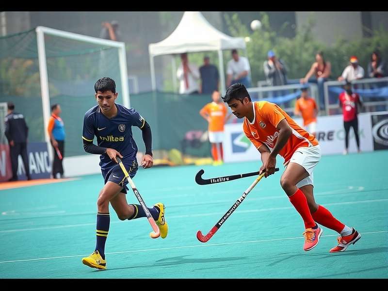 New hockey stadium under construction